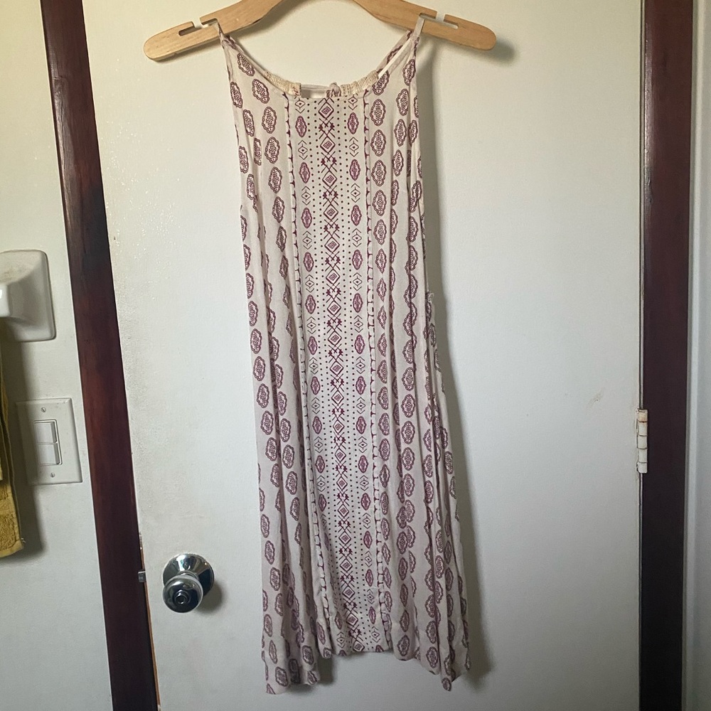 ROXY high-neck Printed Dress